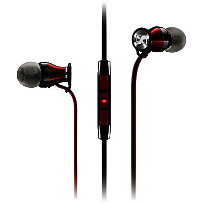 Sennheiser MOMENTUM I In-Ear Headphones with Mic/Remote for iOS Devices Black/Red